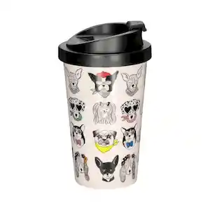 Vaso Térmico Plástico Con Diseño 400 mL