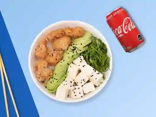 Tori furay gohan bowl + bebida