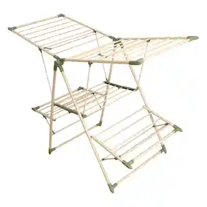 Tendedero Metálico Horizontal Plegable de Piso 156 x 61 x 99 cm