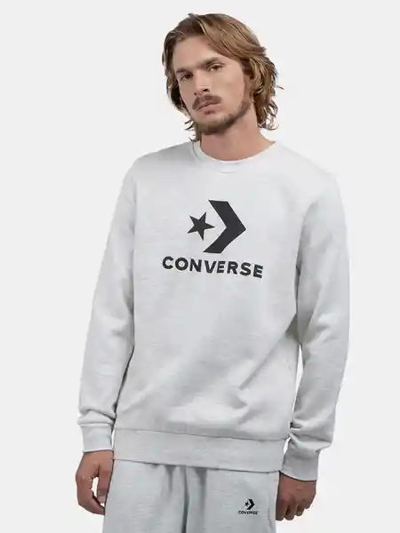 Converse Polerón Basic Crew Gris XL