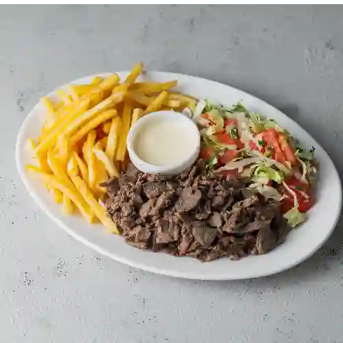 Colación Arabe Carne y Papas Fritas