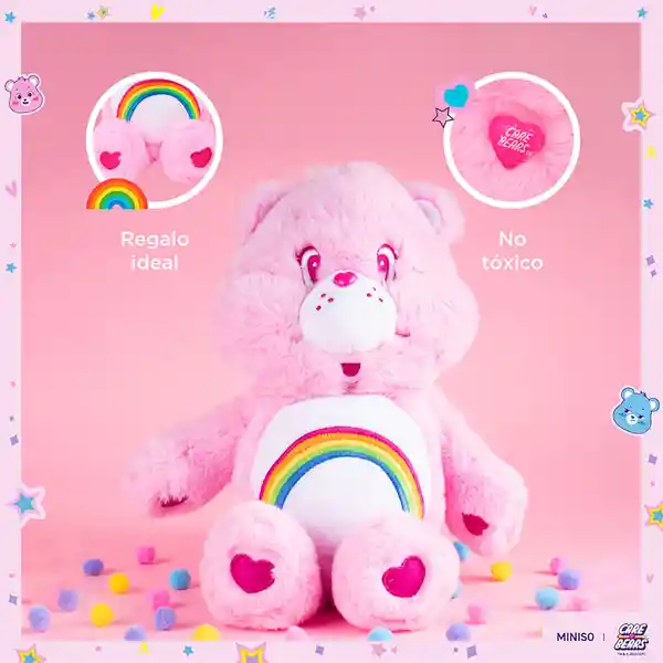 Peluche Oso Rosa Miniso