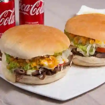 Promo 2 Churrascos Dinamicos y 2 Bebidas