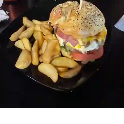 Hamburguesa Ultra Azul