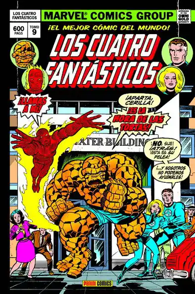 Los Cuatro Fantasticos #9 Cuando Los Titanes Chocan