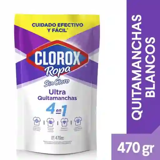 Quitamanchas Clorox Blancos Supremos (Doypack) 470 gr