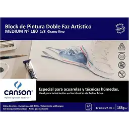 Block de pintura artístico 1/8 de 185 g