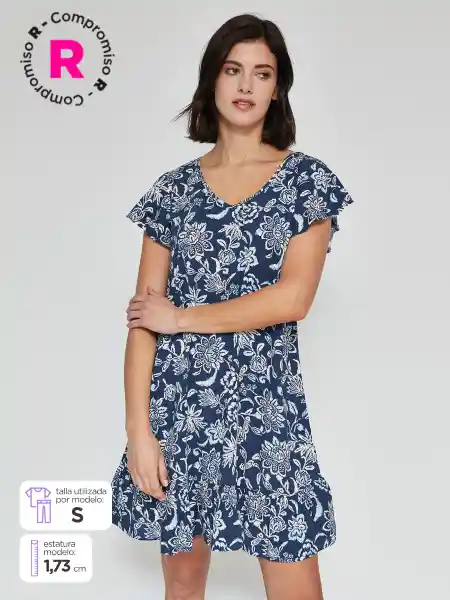 Regatta Vestido Elemento2 Ess Color Marino M S25