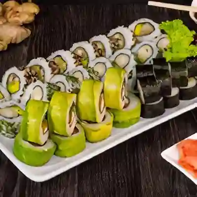 Menú Vegano 40 Piezas Roll