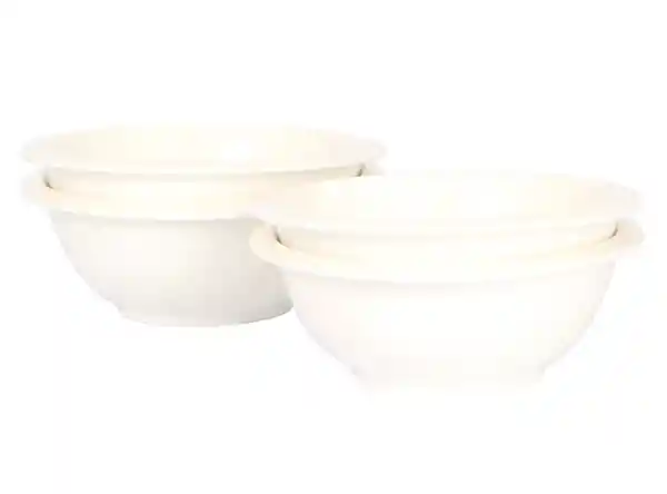 Set Bowls Basic Redondo Blanco Ripley Home