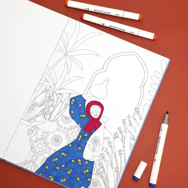 Libro Para Colorear 15 Hojas A4 Multicolor Casaideas