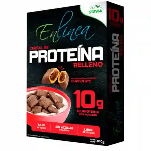 En Linea Cereal de Proteína Relleno