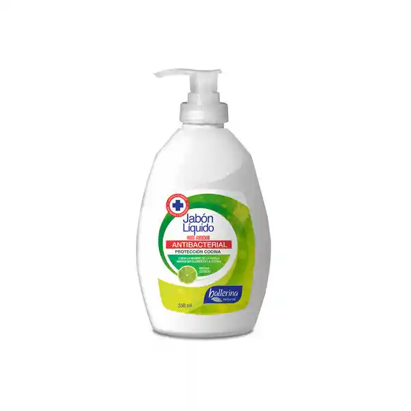 Ballerina Natural Jabón Líquido Antibacterial Protección Cocina