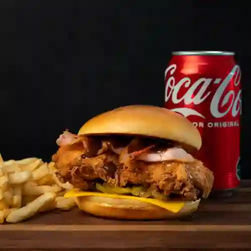 Combo Nashville Chicken Burger