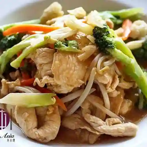 Chapsui de Cerdo Grande con Arroz