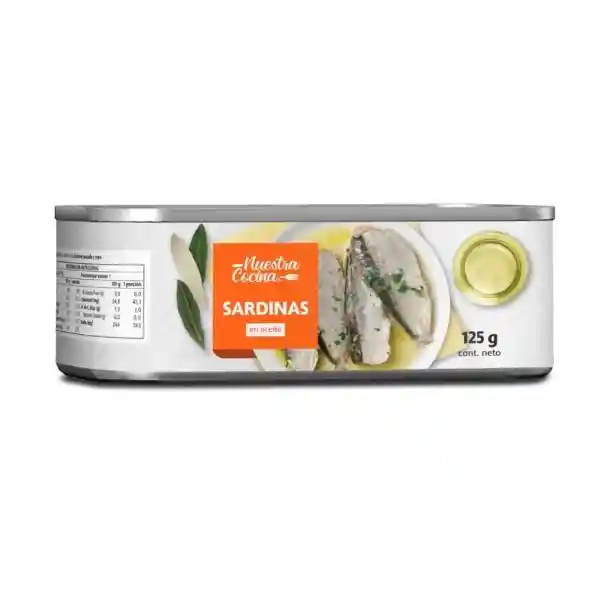 Nuestra Cocina Sardinas en Aceite