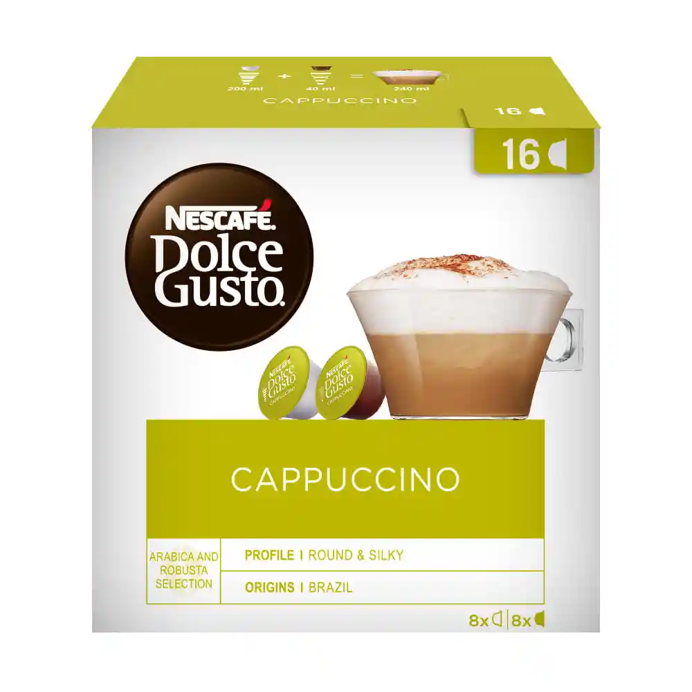 Dolce Gusto Capsula De Cafe Cappuccino