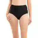 Bikini Calzón Pin up Clásico Negro Talla XL Samia