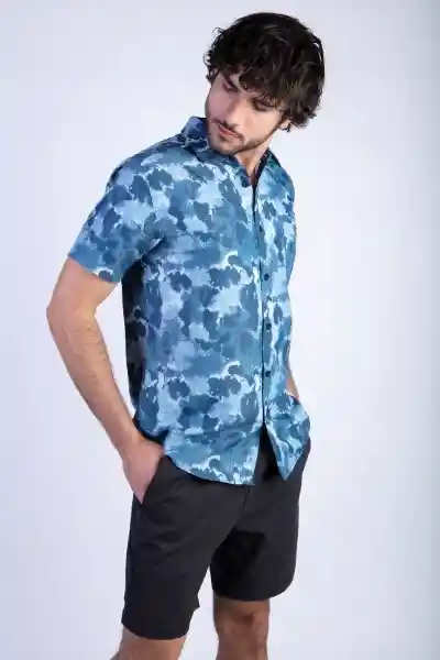 Camisa Parva Blue Talla L Nimtu