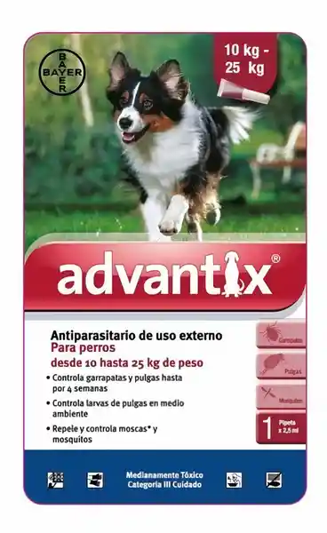 Advantix Antiparasitario de Uso Externo