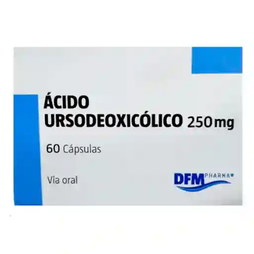 Dfm Pharma Ácido Ursodesoxicólico (250 mg)