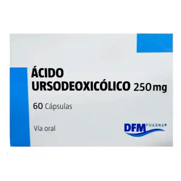Dfm Pharma Ácido Ursodesoxicólico (250 mg)