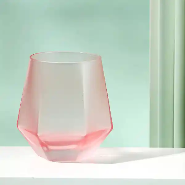 Vaso de Vidrio Hexagonal Miniso