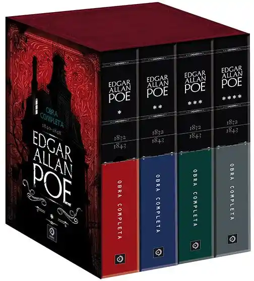 Edgar Allan Poe Obras Completas 4 Volumenes