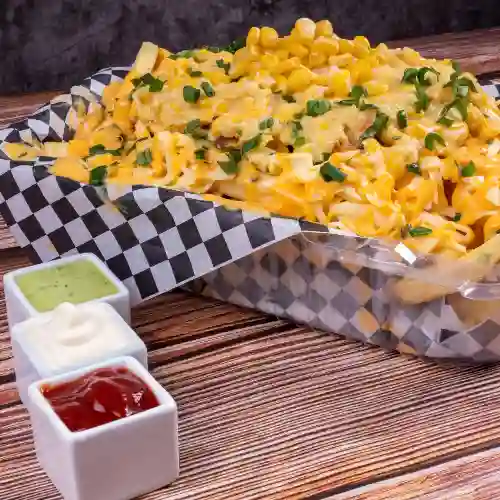 Papas Choclo, Queso y Ciboulette (gig)