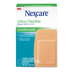 Nexcare Parche Ultra Flexible Codo Rodilla
