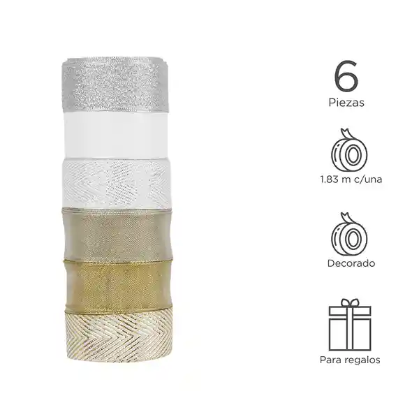 Miniso Set Cintas de Regalo