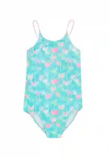 Traje de Baño Holiday Girls Turquesa Talla 02 - 356