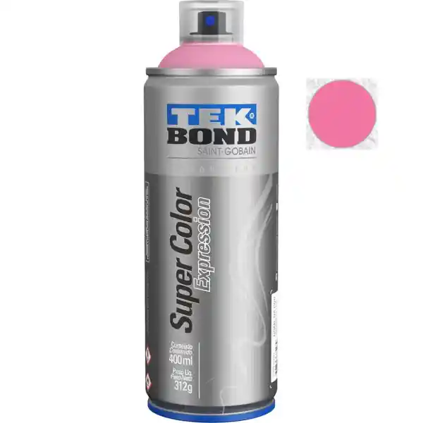 Tek Bond Pintura en Aerosol Spray Expression Candy Pink