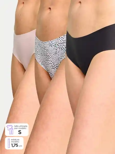 Index Set Calzón Bikx3 Denim M CLZP324-614 I25