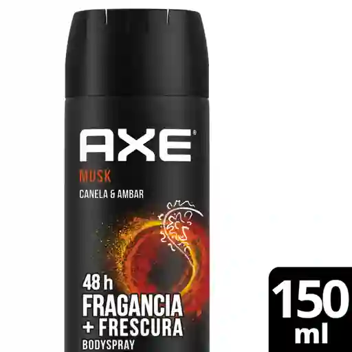 2 x Axe Desodorante Aerosol Musk Canela & Ambar