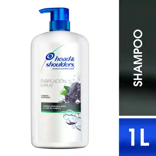 Head & Shoulders Shampoo Purificación Capilar Control Caspa