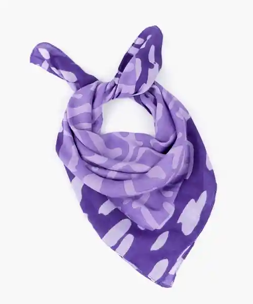 Lounge Bandana Paradiso Animal Print Lila