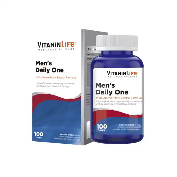   Vitamin Life  Suplemento Mens Daily One 