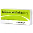 Diclofenaco Sodico 50 mg Comprimidos Recubiertos Entericos