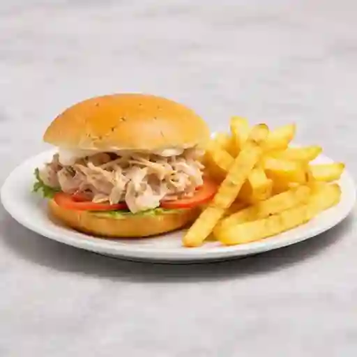 Sanguche de Pollo a la Brasa