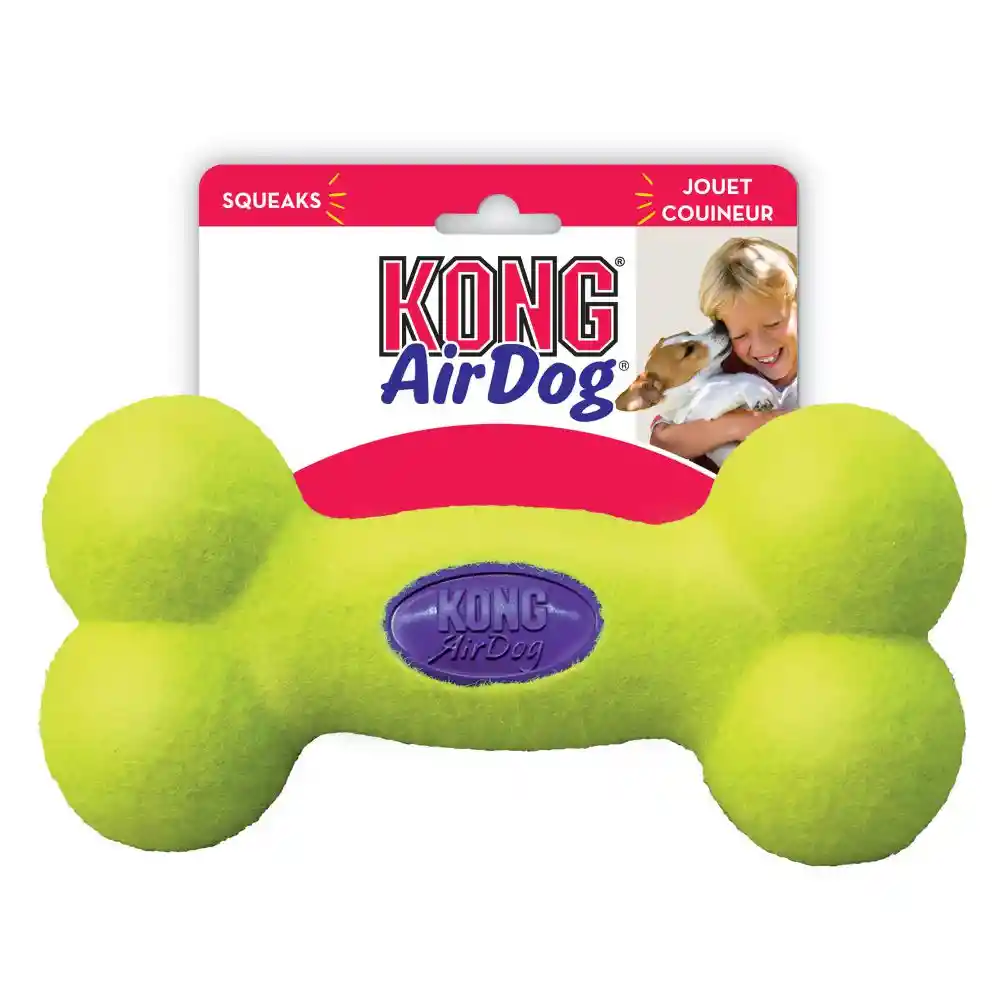 Kong Juguete Para Perro Bone Air Medium Con Sonido