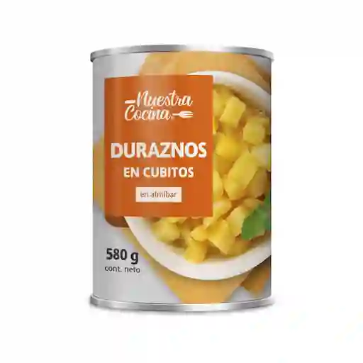 Nuestra Cocina Duraznos en Cubitos 580 g