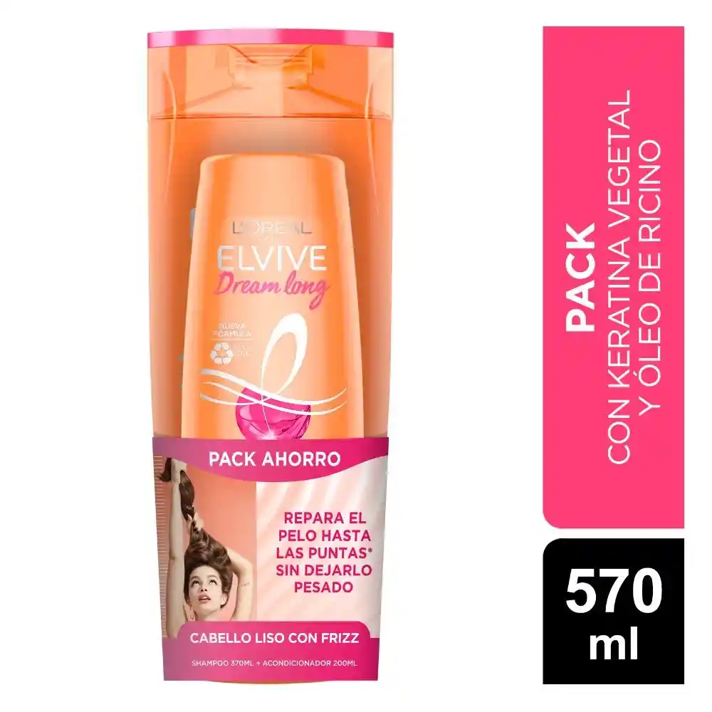 Elvive Shampoo + Acondicionador Dream Long