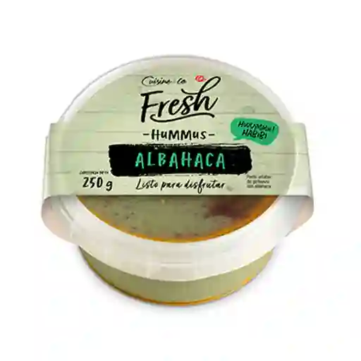 Hummus Albahaca Cuisine&co