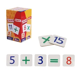Juego Didáctico Número y Símbolo Matemático Carton 035