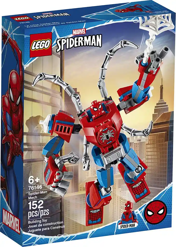 Lego Set de Construcción Armadura Robótica de Spider-Man