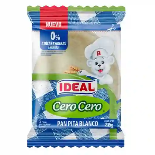 Ideal Pan Pita Blanco Cerocero