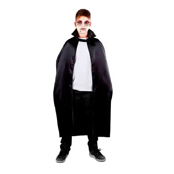 Capa Vampiro Negra 140 cm