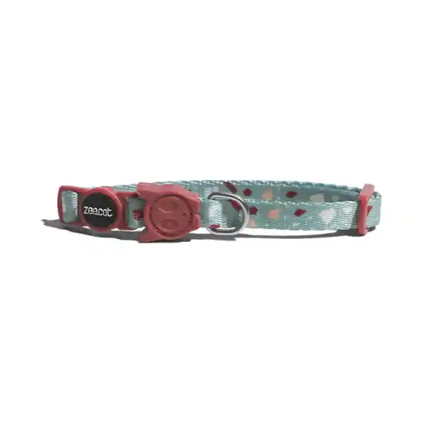 Zee.Cat Collar Felino Terrazzo Green