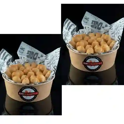 50 Tequeños de Queso + Bebida 1,5lts